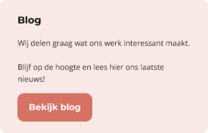 Wij delen graag wat ons werk interessant maakt